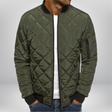 William | Luxe Gesteppte Bomberjacke