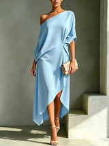 Camila | Elegantes asymmetrisches Kleid