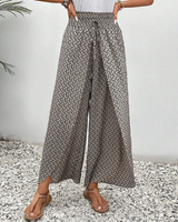 Sommerfeld | Lisette Hose mit weitem Bein und geometrischem Druck