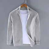 Ruben™ | Legere Zip-Up Strickjacke