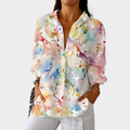 Stefanie | Bunte Blumenbluse