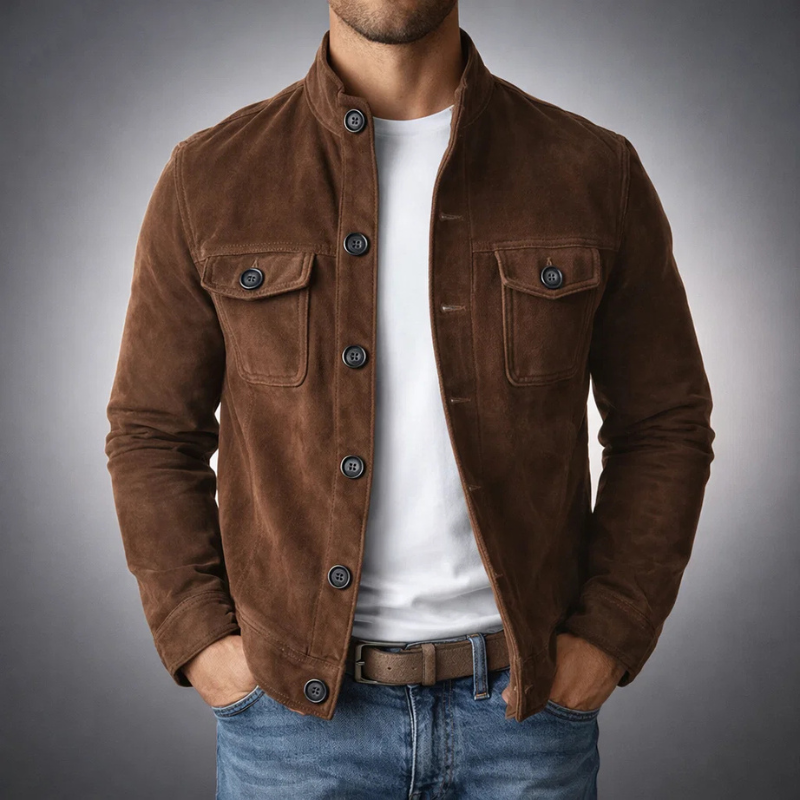 Sommerfeld | Stilvolle Wildlederjacke