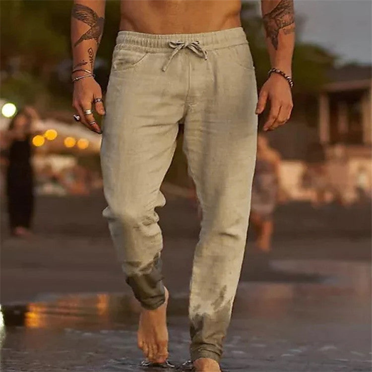 Timo | Lässige Strandhose aus Baumwolle