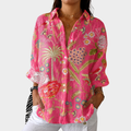 Christa | Leichte Blumenbluse