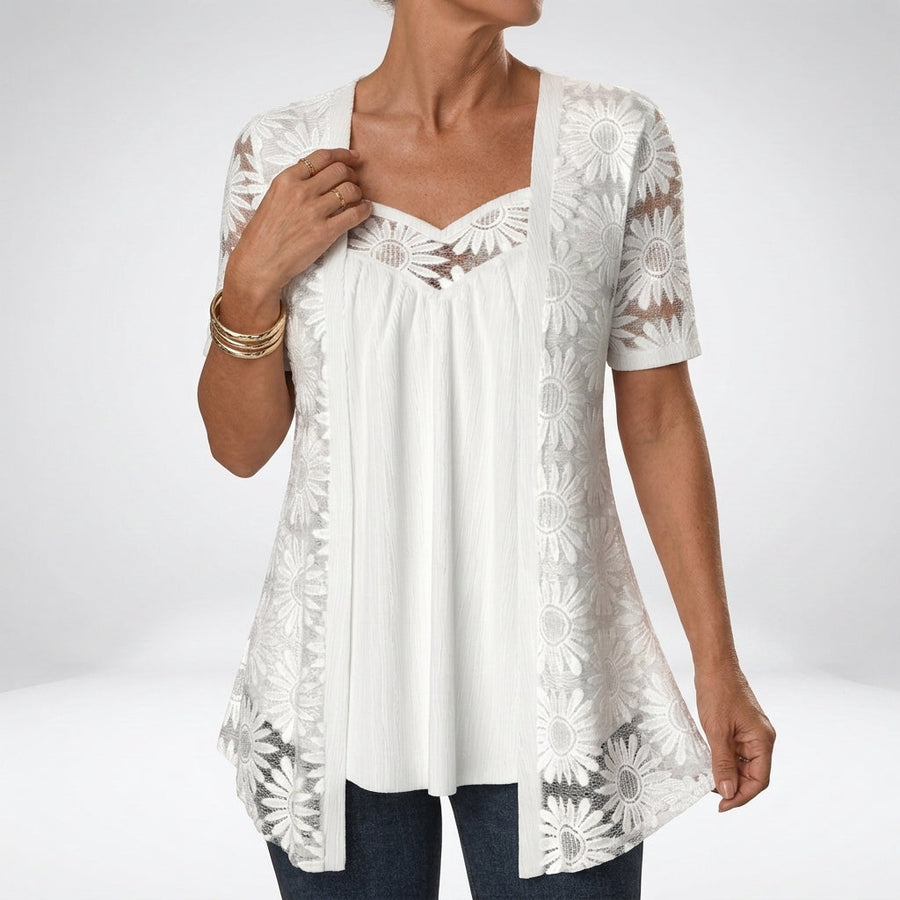 Ladina | Romantische Spitzenbluse
