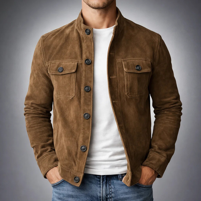 Dominik | Stilvolle Wildlederjacke