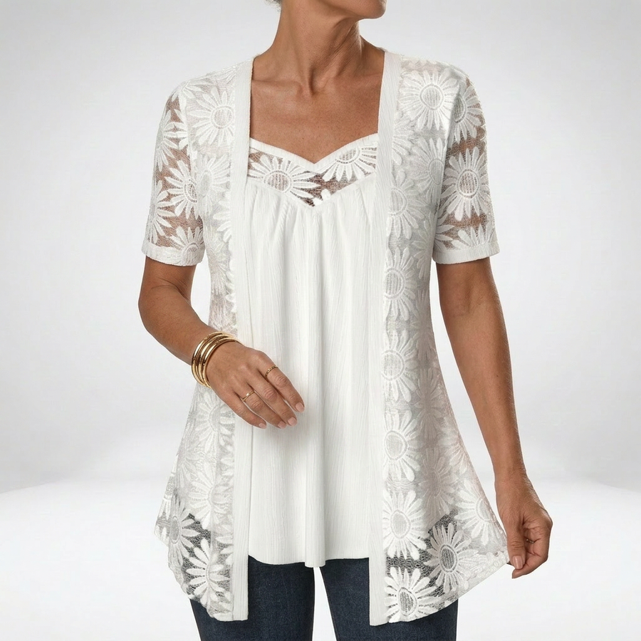 Ladina | Romantische Spitzenbluse