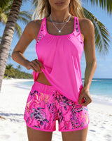 Vivienne | Stilvoller Tankini mit Meeresprint