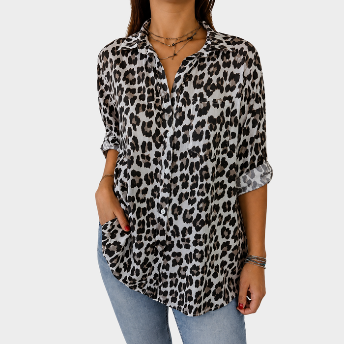Trudi | Blumenbluse für den Alltag