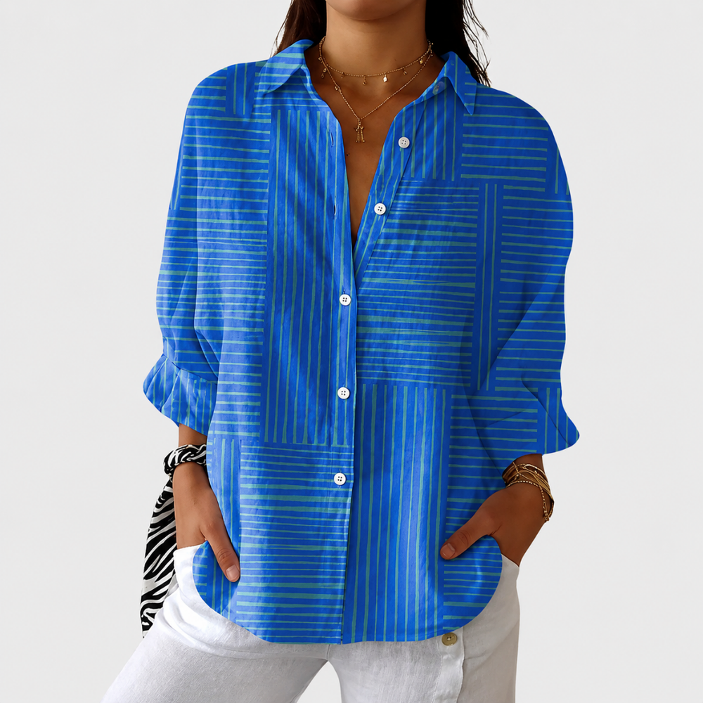 Barbara | Leichte Blumenbluse