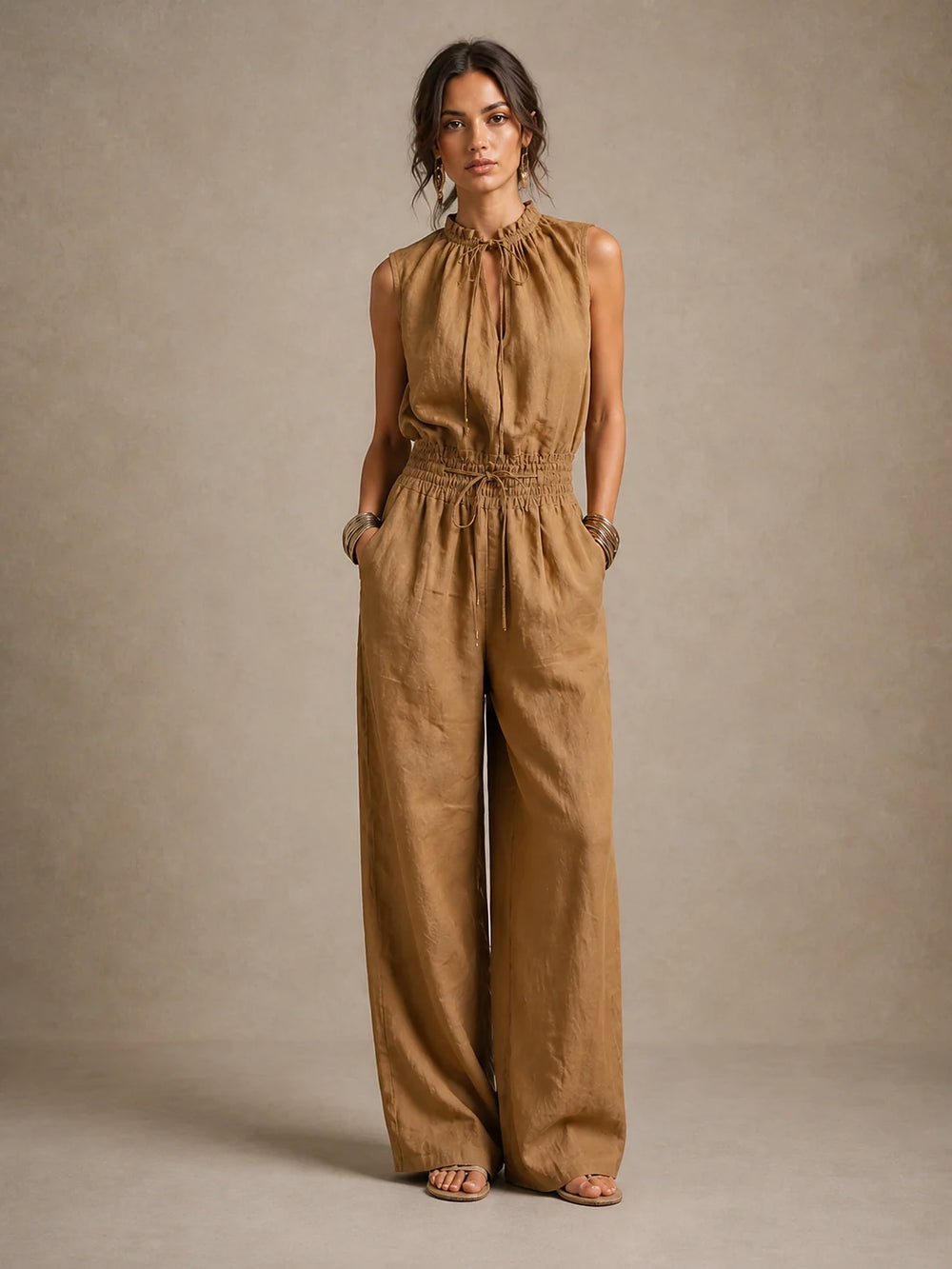 Selma | Boho-Set in Sandbeige