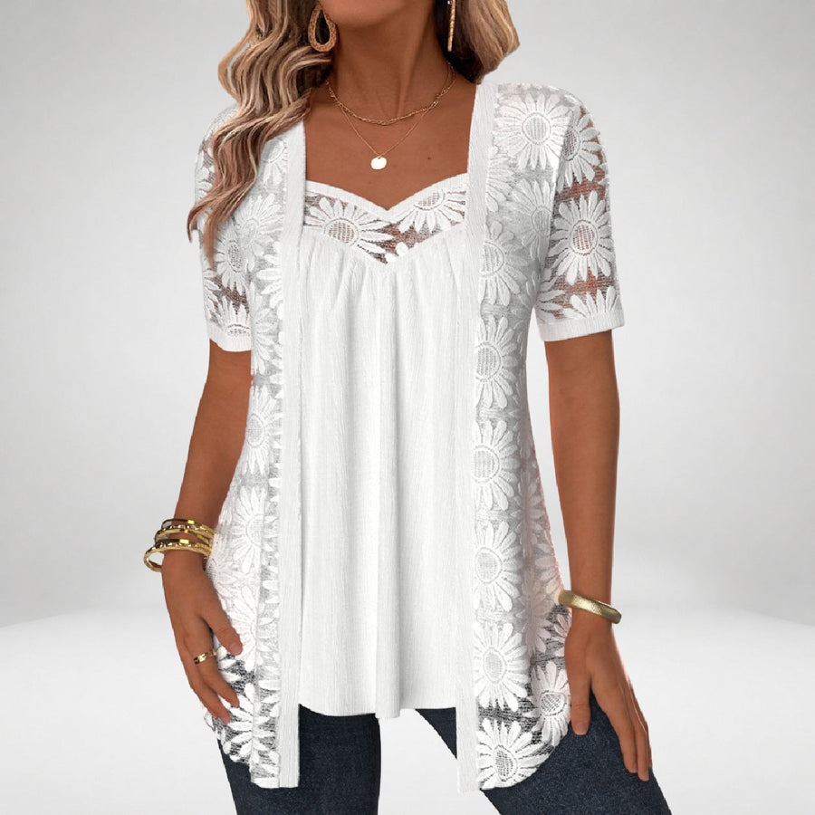 Ladina | Romantische Spitzenbluse