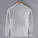 Ruben™ | Legere Zip-Up Strickjacke