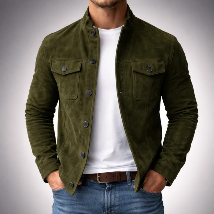 Dominik | Stilvolle Wildlederjacke