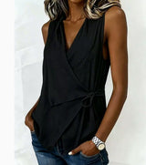 Loretta | Ärmellose Bluse