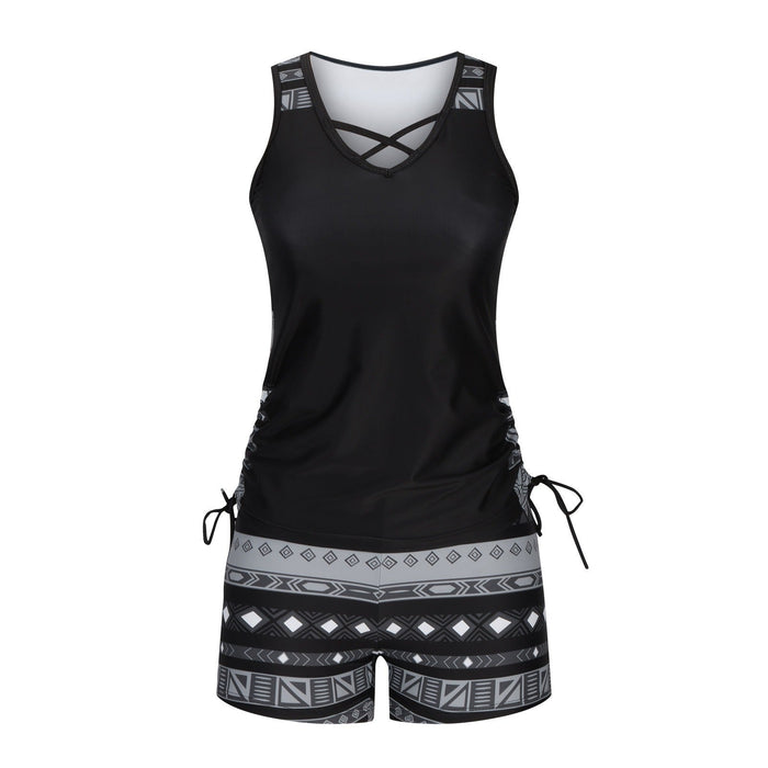 Daniela | Tankini mit geometrischem Print