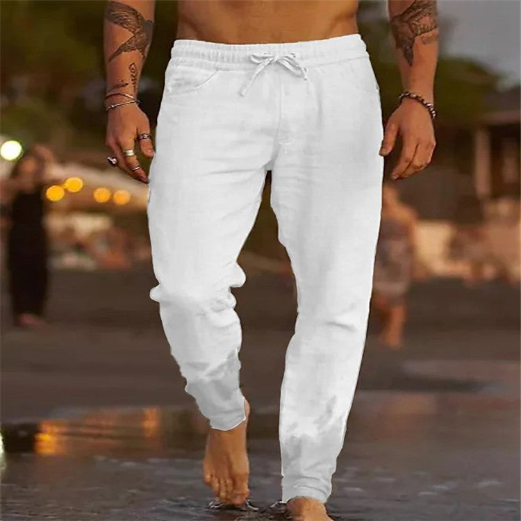Timo | Lässige Strandhose aus Baumwolle