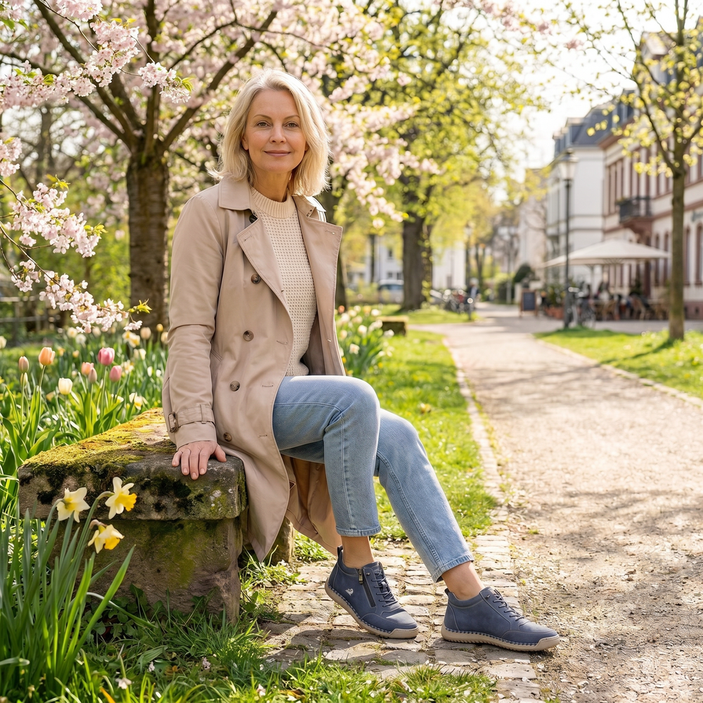Montela | Komfortable Orthopädische Sneakers mit Reißverschluss