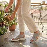 Anne | Atmungsaktive Plateau-Sandalen
